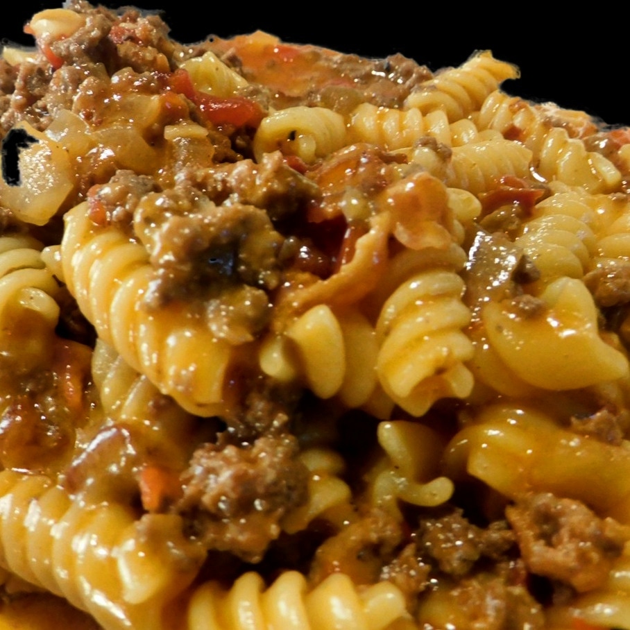 Pressure Cooker Bacon Cheeseburger Pasta #Recipe - With Power